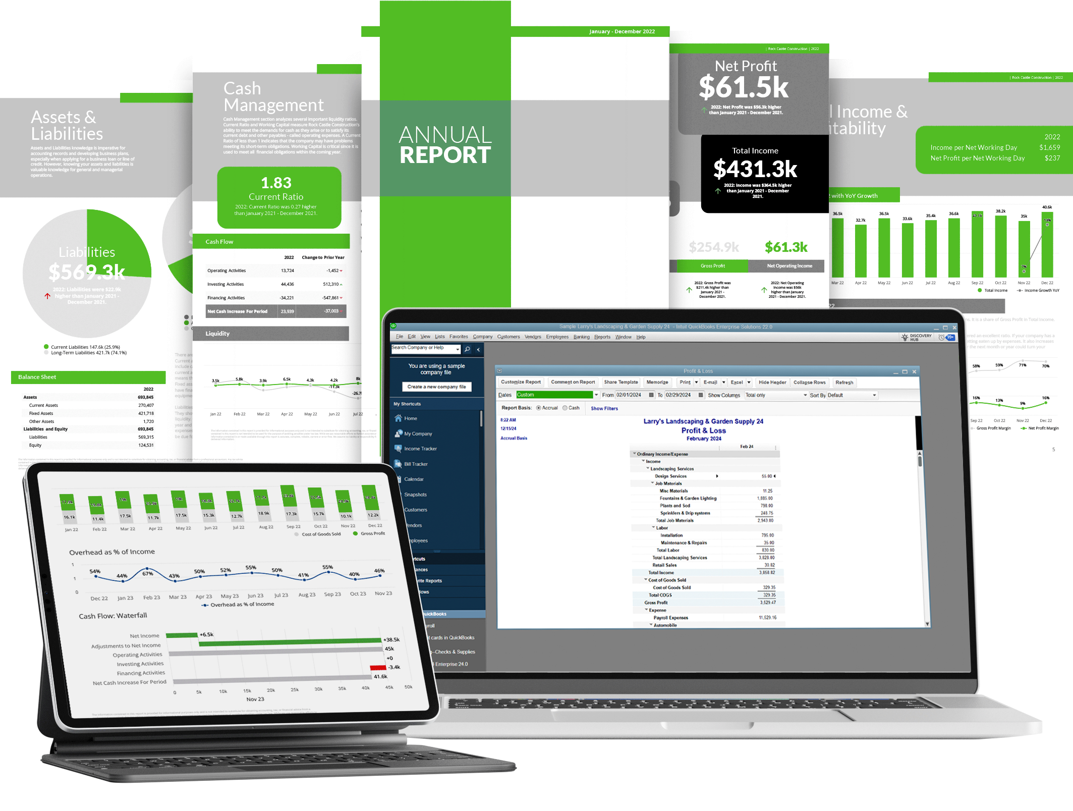 QuickBooks Desktop Report Layout